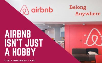 Airbnb isn’t just a hobby, it’s a business – that’s the message from the ATO