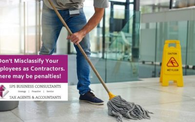 Do you hire contractors? Be careful! If you misclassify employees as contractors, there may be penalties.