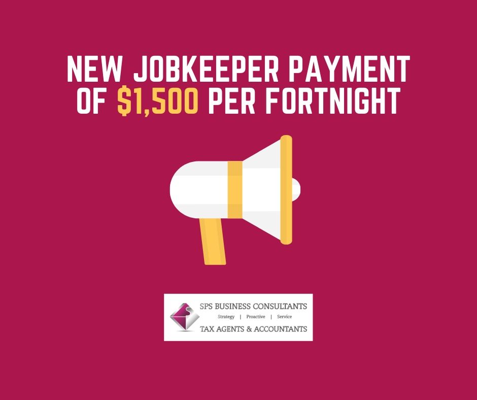 What's the New JobKeeper Payment? SPS Business Consultants