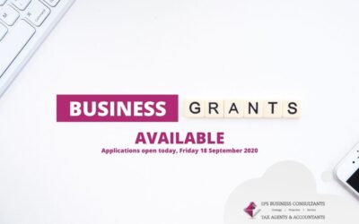 New Business Support Grants & JobKeeper 2.0